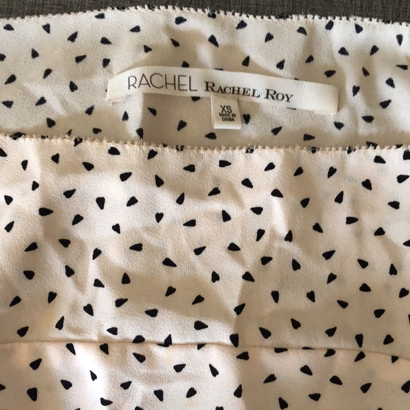 Light pink with black dots blouse. - Picture 2 of 3